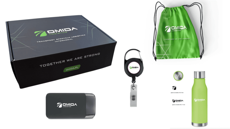 GiftPaki końcoworoczne dla pracowników Omida Logistics